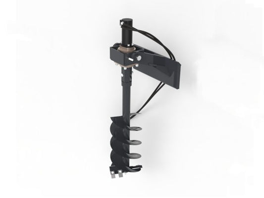 mini auger drive & bit side view