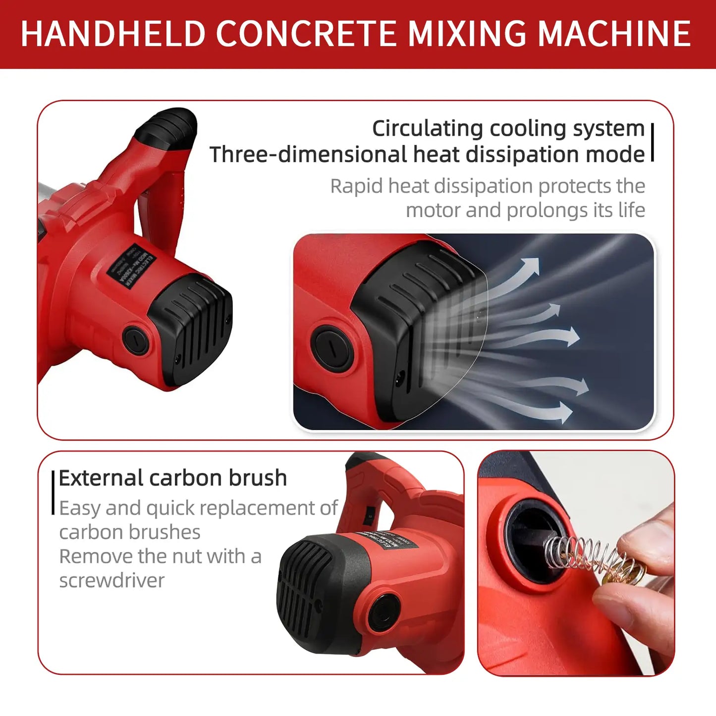 Electric Concrete Mixer