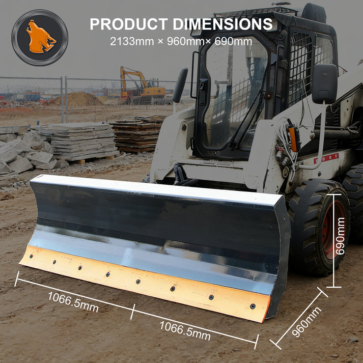 6 way dozer blade dimensional drawing