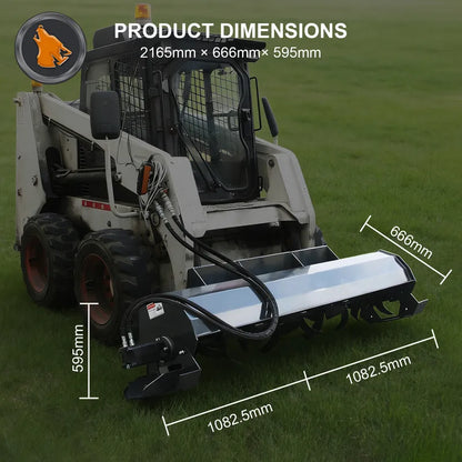 skid steer tiller size picture
