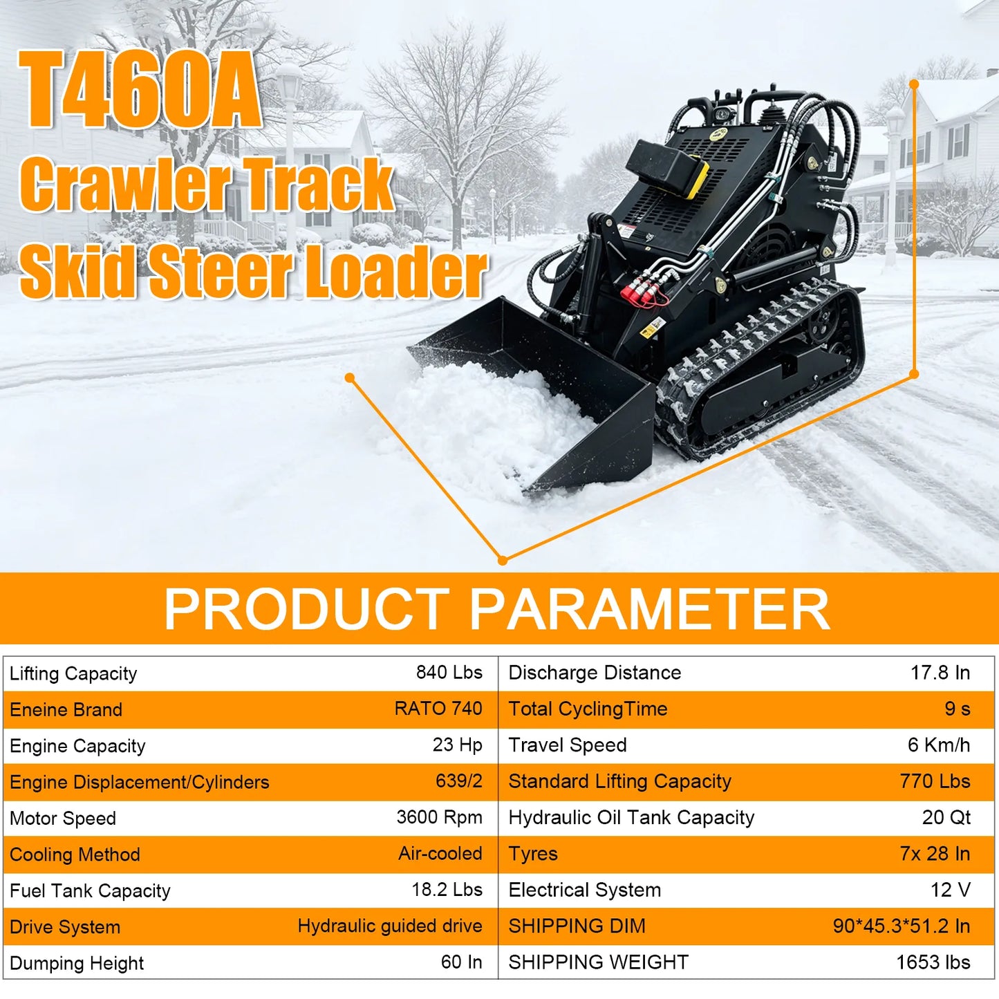 skid_steer_loader_t460a_black_product parameter