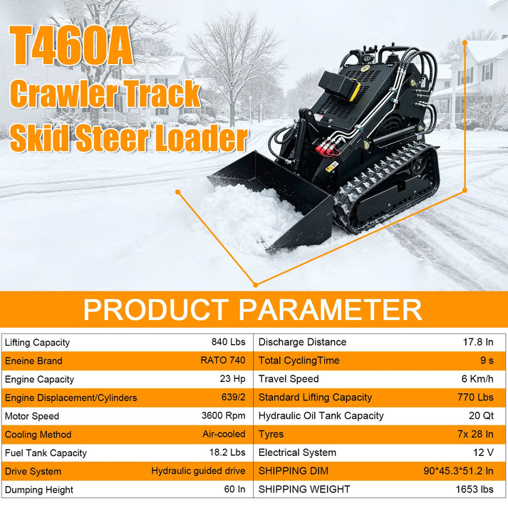 skid_steer_loader_t460a_black_product parameter