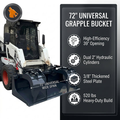 grapple bucket features