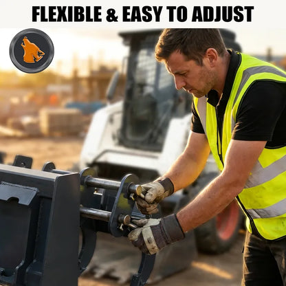 skid steer ripper operation diagram
