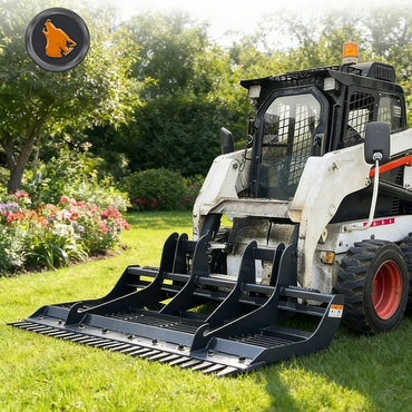 skid steer land leveler overall picture
