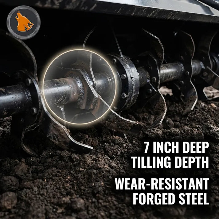 skid steer tiller details of one part