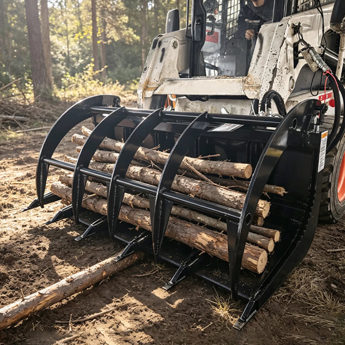 skid_steer_root_rake_scene_working_logs