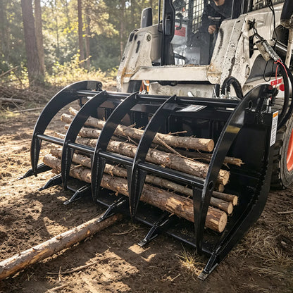 skid_steer_root_rake_scene_working_logs