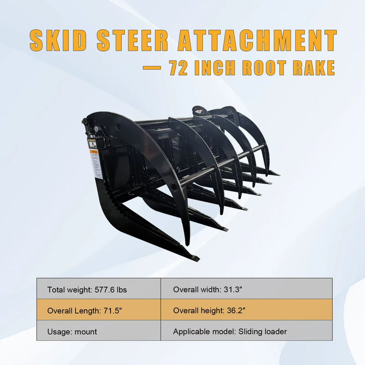 skid_steer_root_rake_poster_spec_sheet