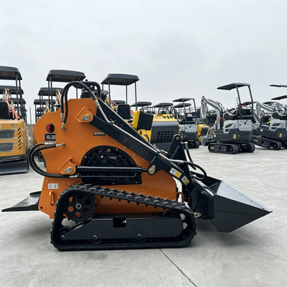 skid_steer_loader_t460a_orange_right perspective