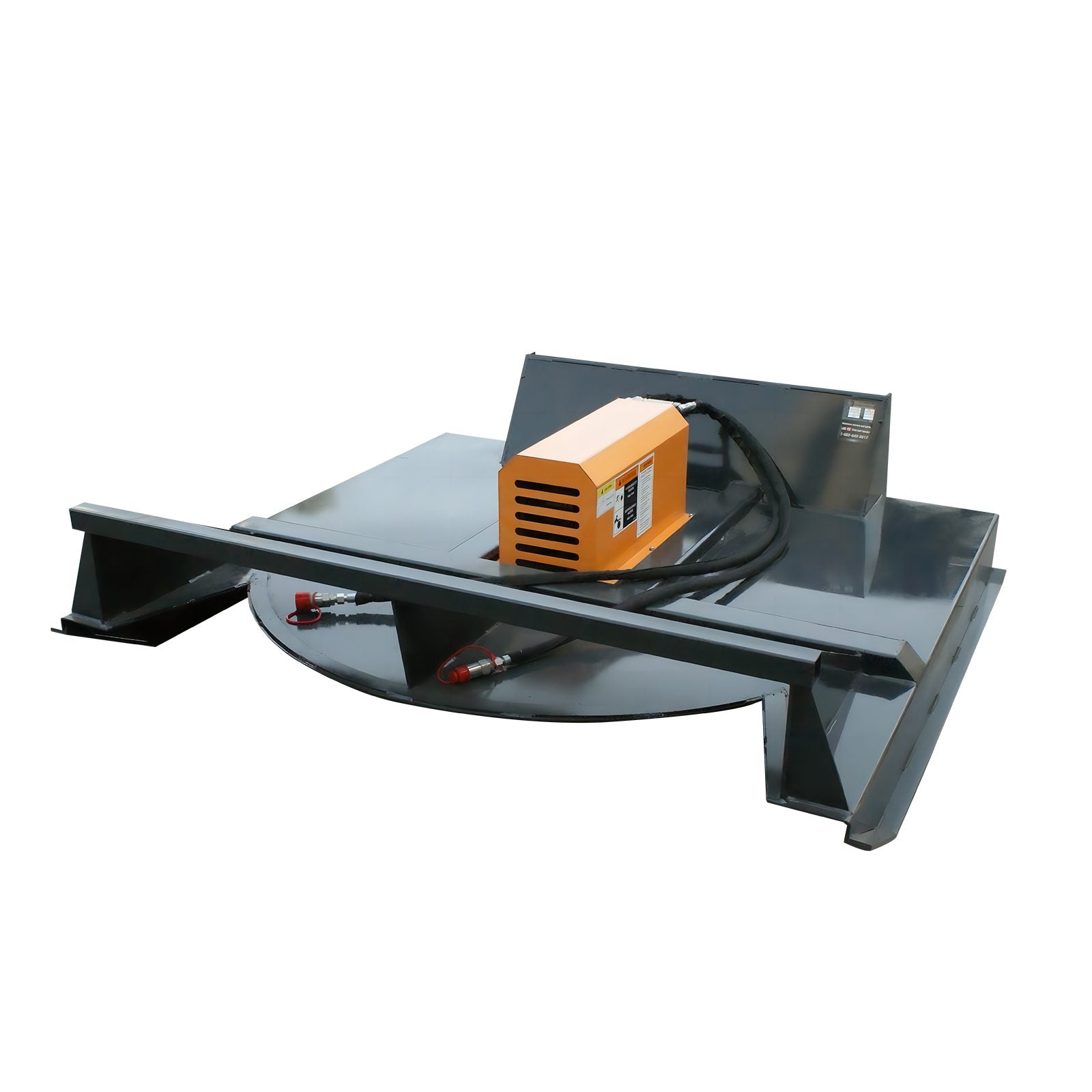 U.S.Aローリングス HPG3 72 Inch Hydraulic Brush Cutter for Skid Steer - 3 Inch Cutting
