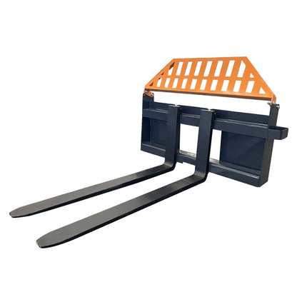 4000 lbs Pallet Forks for Skid Steer - Pallet Lifting - Material Transport Tool