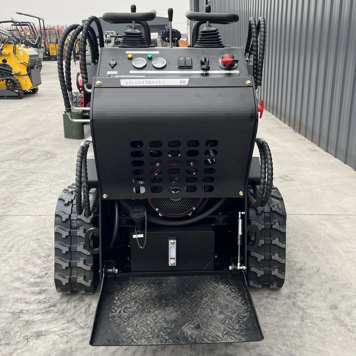 skid_steer_loader_t460a_black_rear view