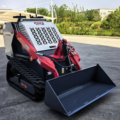 skid_steer_atspower_T480_front_bucket_outdoor_view