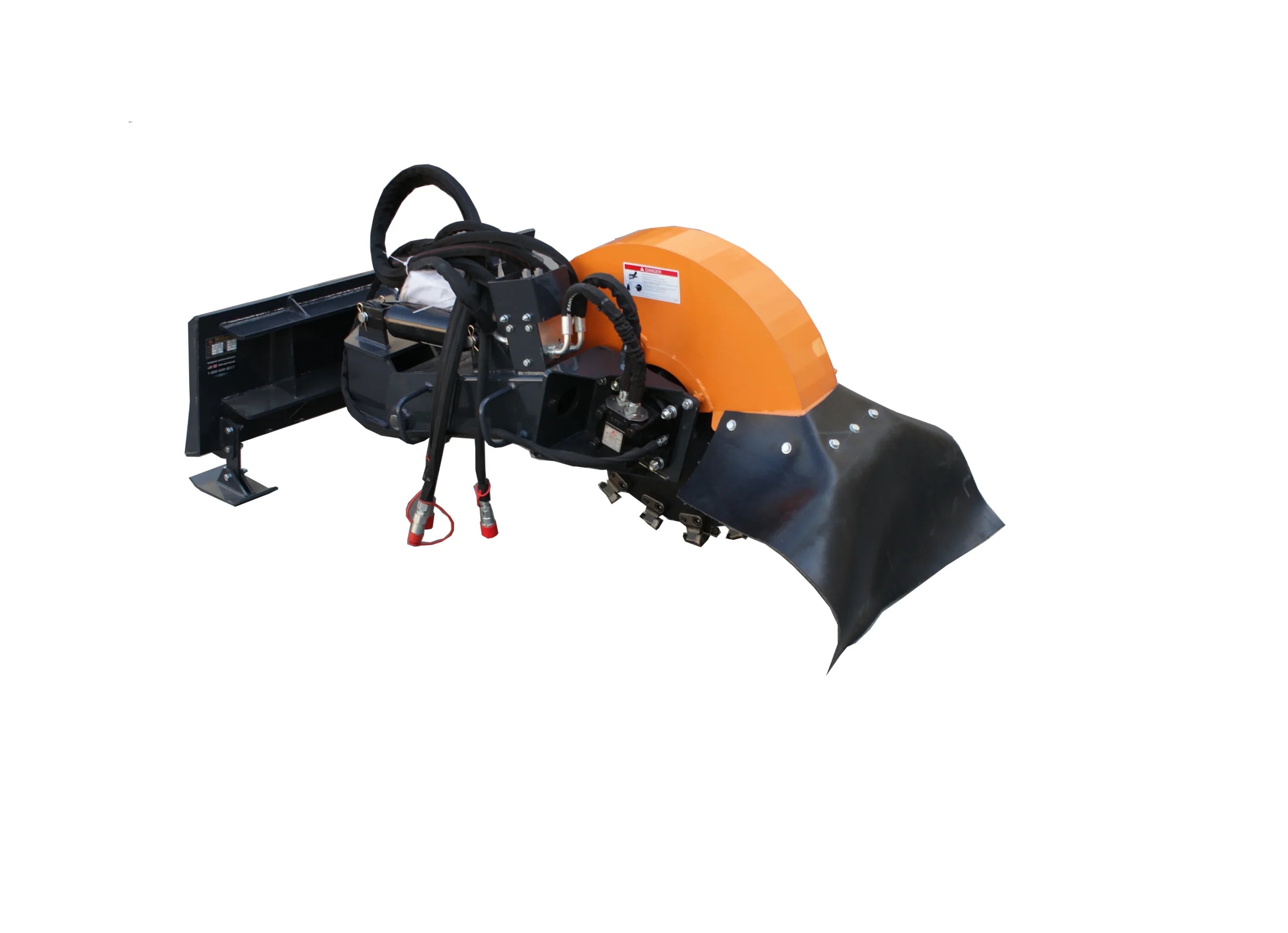 skid steer stump grinder