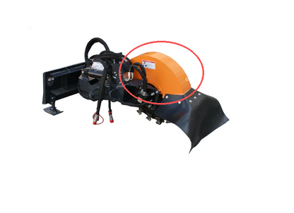 Orange Cutting Wheel Housing