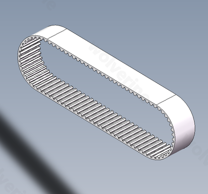 Drum Mulcher Belt