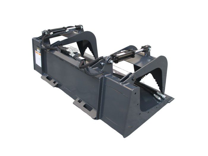 grapple bucket overall view