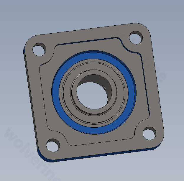 BBS-11-72W Bearing with seat