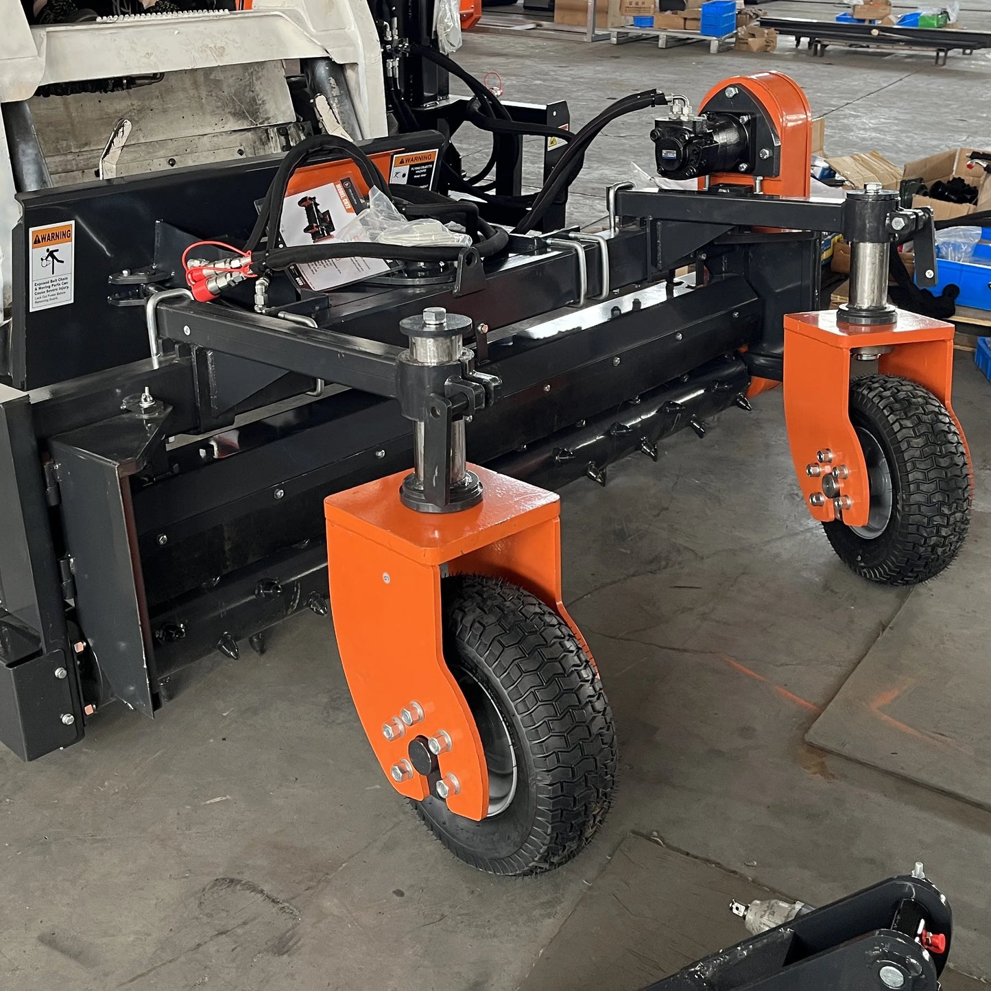 skid_steer_power_rake_factory_workshop_inside_view