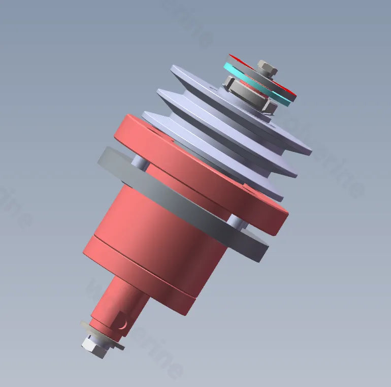 3 Blades Mower Middle Transmission Assembly