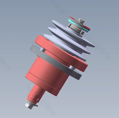3 Blades Mower Middle Transmission Assembly