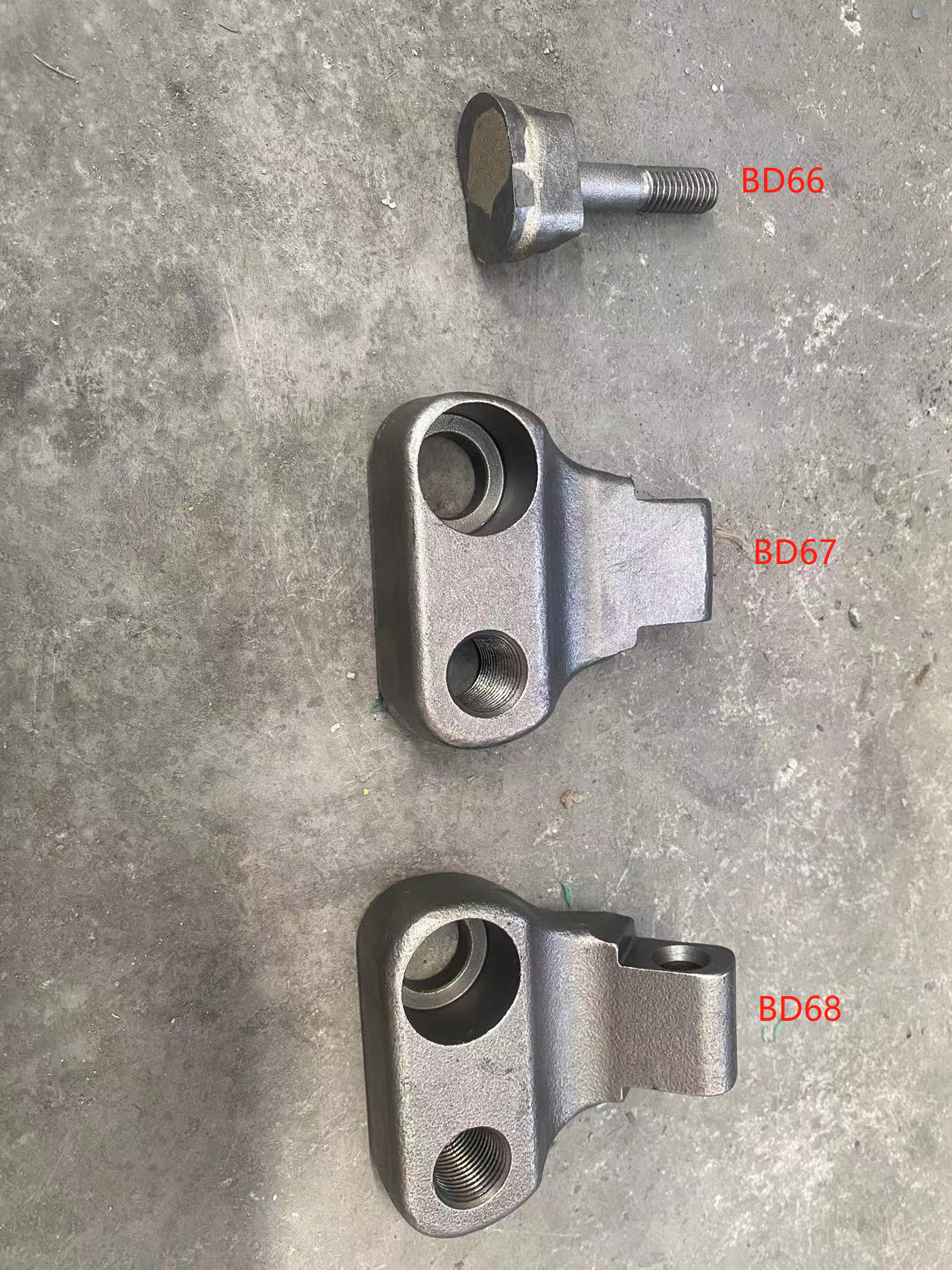 BD66 + BD67 + BD68 + mounting accessories