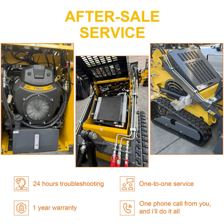 mini skid steer T460 details of each part