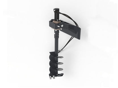 mini auger drive & bit side view