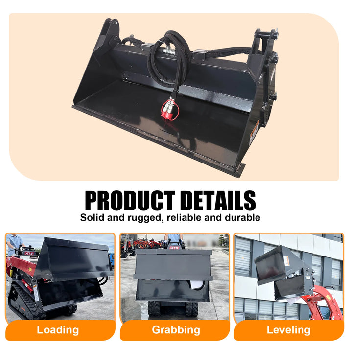 mini_skid_steer_4-in-1_bucket_function_details