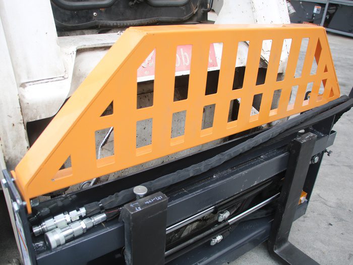 pallet fork hydraulic adjustable top details