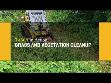 Triple Pump Mini Skid Steer Loader ATS POWER T460A