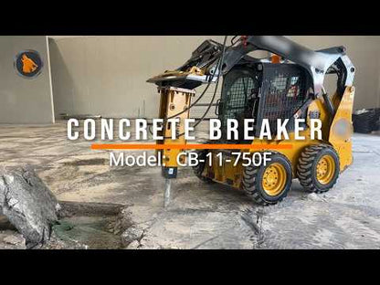 750 ft·lb Hydraulic Concrete Breaker - Concrete Demolition Tool