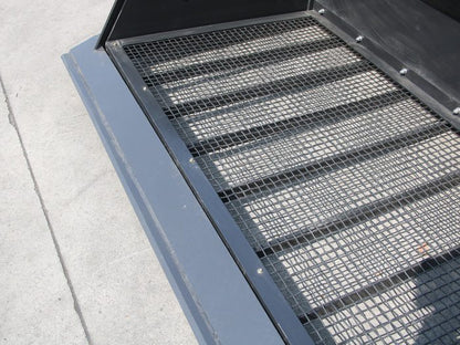 skid steer screening bucket top details