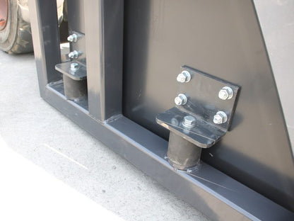 skid steer screening bucket screw details