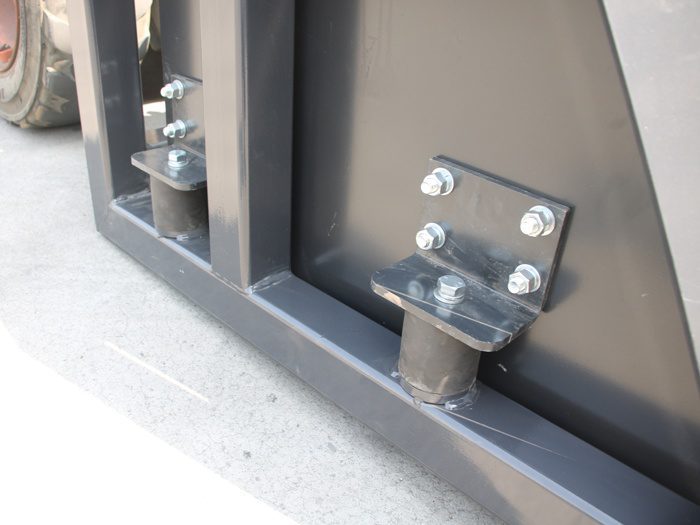 skid steer screening bucket screw details