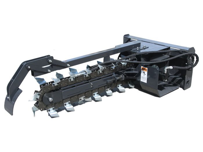 skid steer trencher